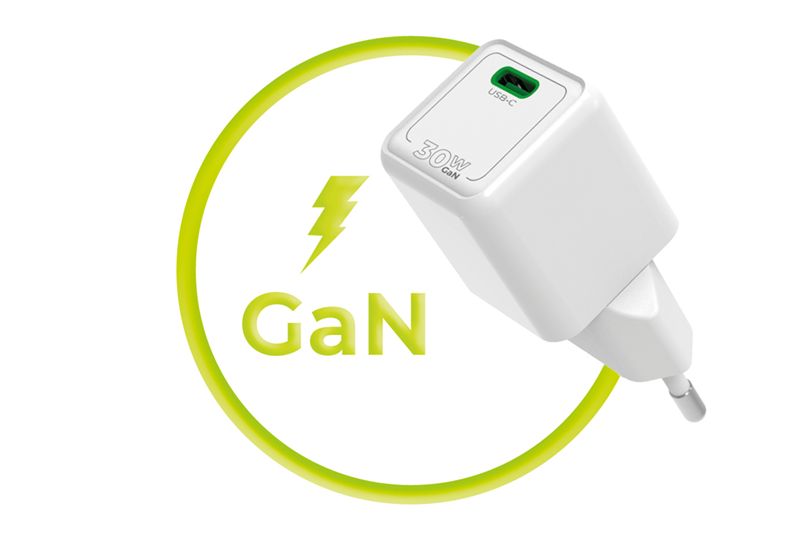 Mobile Origin PW23 30W-os mini USB-C hálózati töltő, fehér-7