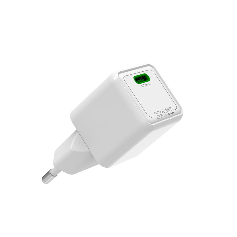 Mobile Origin PW23 30W-os mini USB-C hálózati töltő, fehér-3
