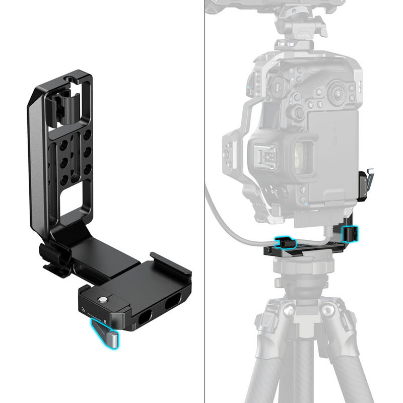 Smallrig 5594 Vertical Mount Plate for Cage with Arca-Type Plate-2