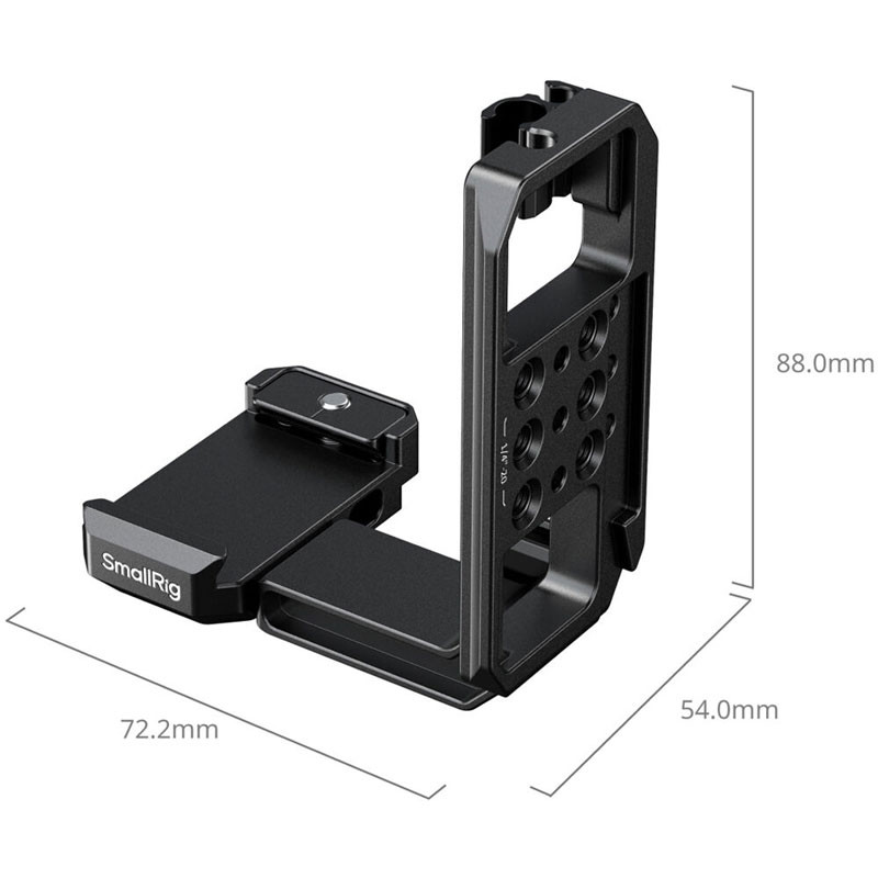 Smallrig 5594 Vertical Mount Plate for Cage with Arca-Type Plate-3
