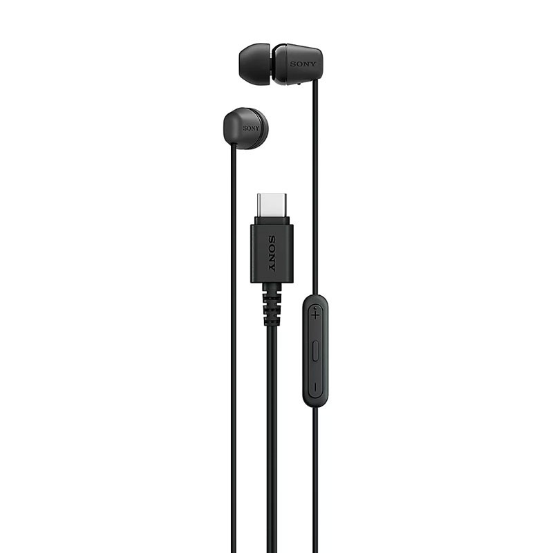 Sony IER-EX15C USB-C vezetékes fülhallgató (fekete)-0