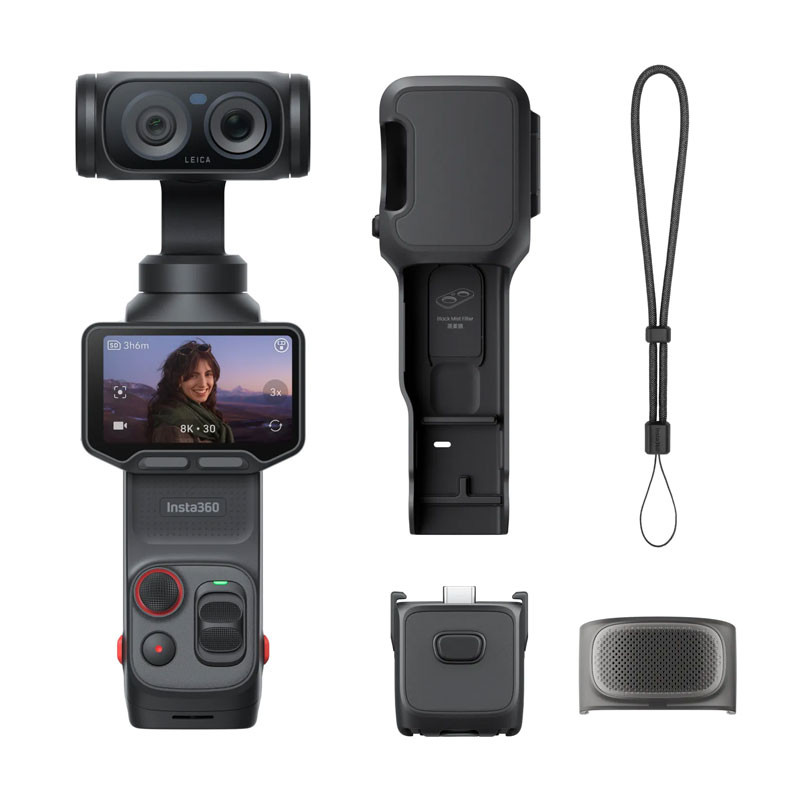 Insta360 Luna Ultra akciókamera Standard Bundle (fekete)-5