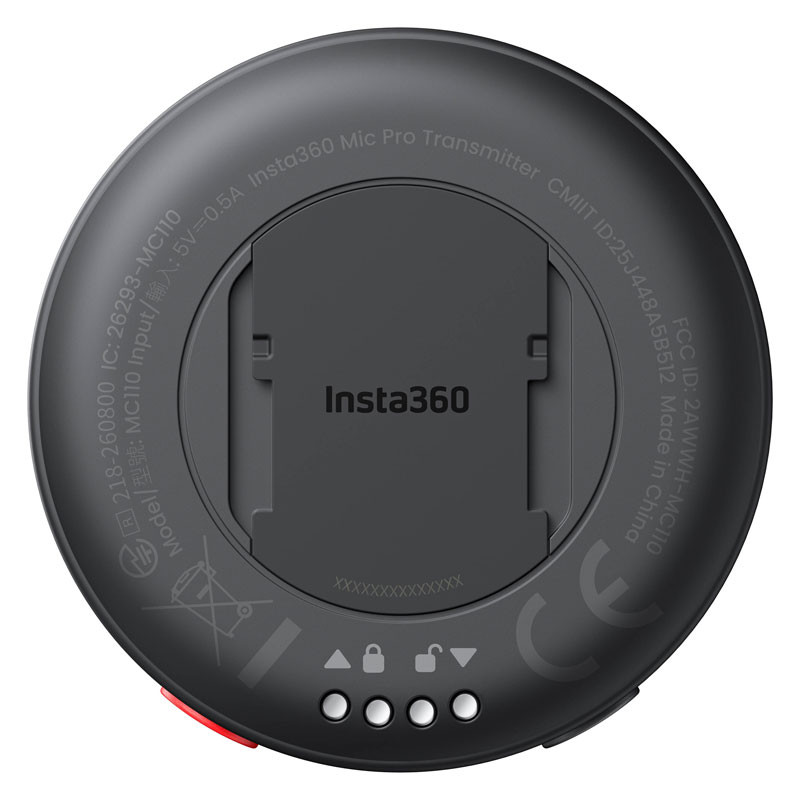 Insta360 Mic Pro adóegység, grafitszürke-2