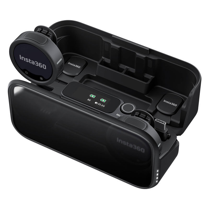 Insta360 Mic Pro vezeték nélküli mikrofon rendszer (2 TX + 1 RX)-1