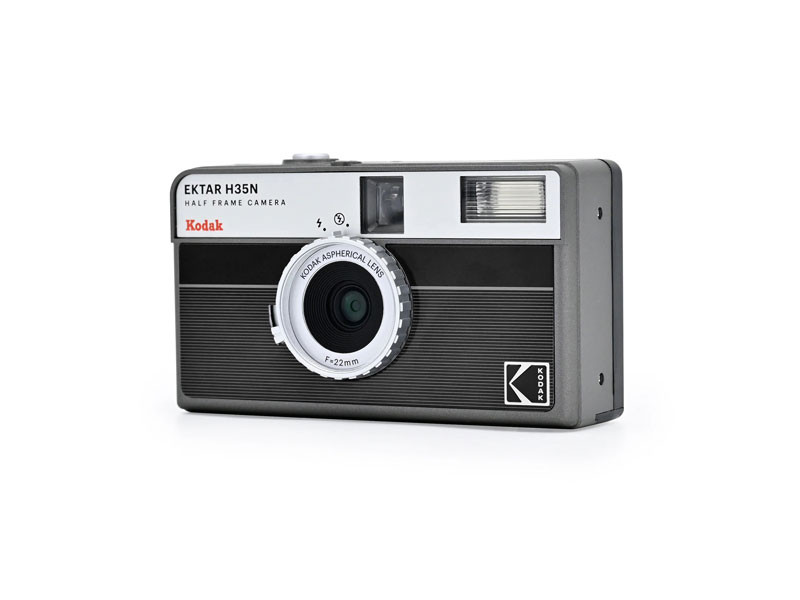 Kodak Half Frame Film Camera Ektar H35N csíkos fekete-1