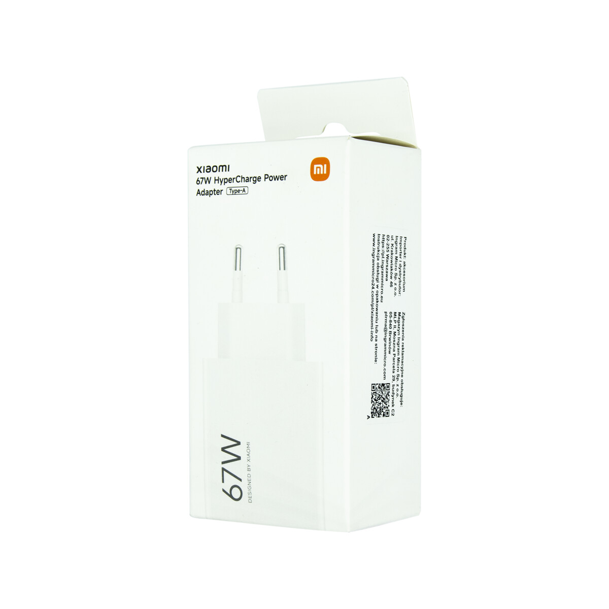 Xiaomi MDY-12-EH USB-A 67W Utazó Töltő Fehér-1
