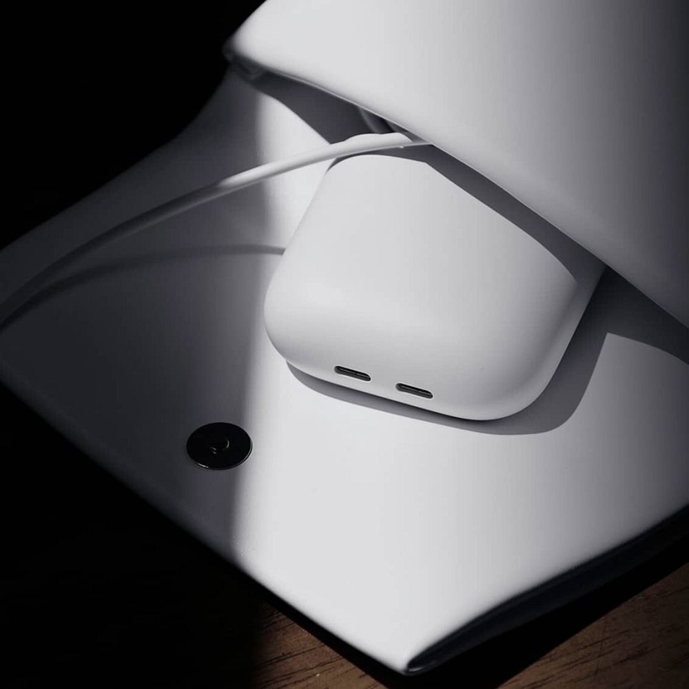 Google GA05732 eredeti 45 W-os USB-C PD hálózati töltő, fehér-1