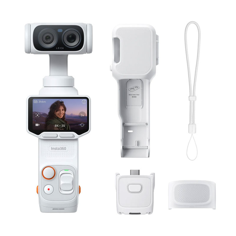 Insta360 Luna Ultra akciókamera Standard Bundle (fehér)-5