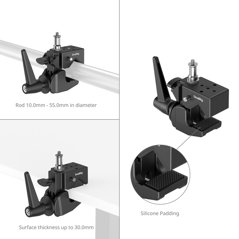 Smallrig 4861 Super Clamp rögzítőbilincs kit-1