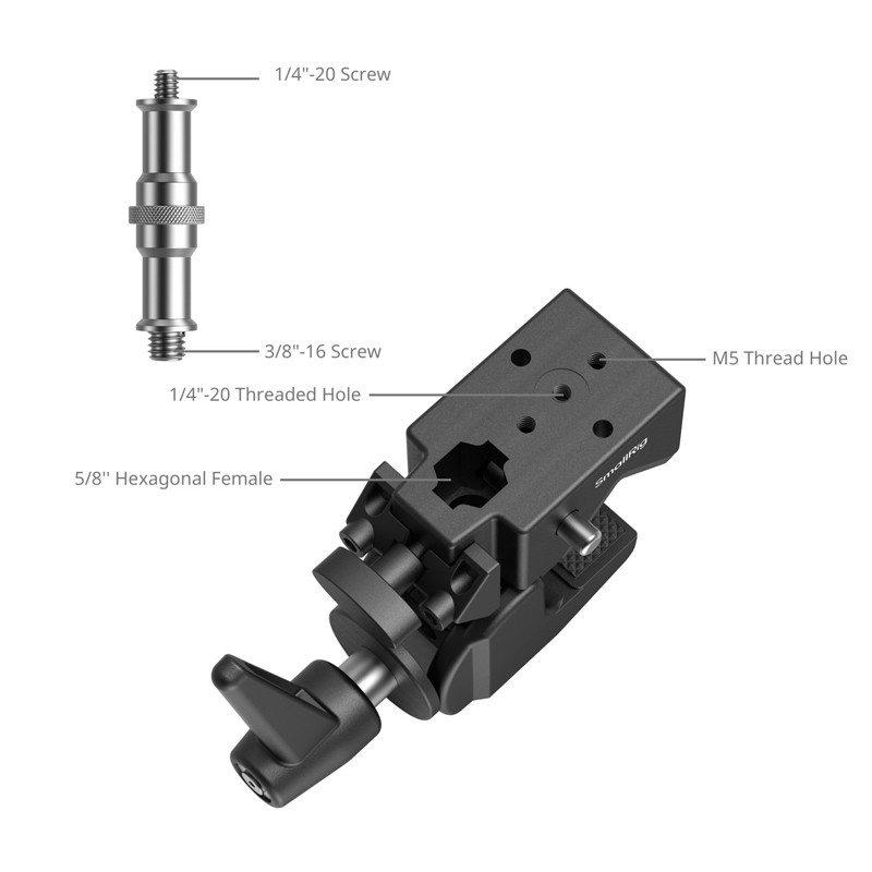 Smallrig 4861 Super Clamp rögzítőbilincs kit-2