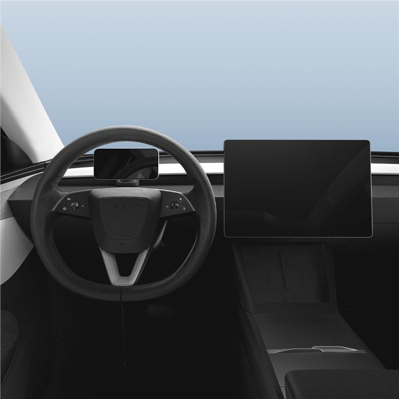Spigen Tesla Airvent MagSafe TAM100 szellőzőrácsos telefontartó, fekete – Tesla Model 3 (2024–2026) / Model Y Juniper (2025–2026)-8