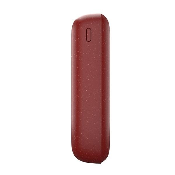 UNIQ Hyde Air 10000 mAh vezeték nélküli powerbank, bordó-7
