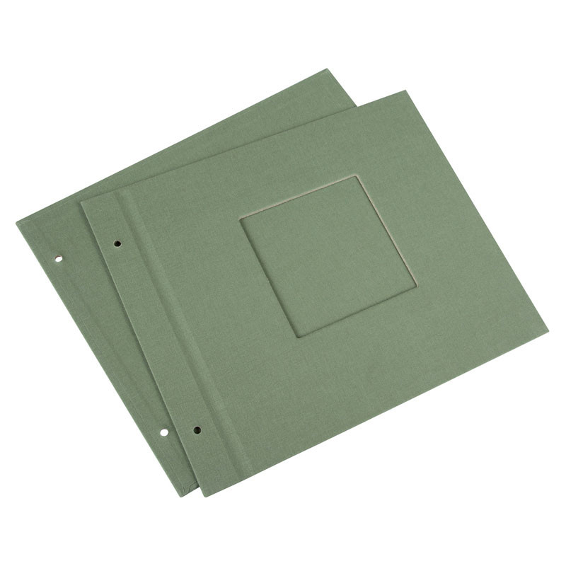 Goldbuch DIY Fotóalbum Bella Vista Pasztell Zöld vászon borító 30x26-1