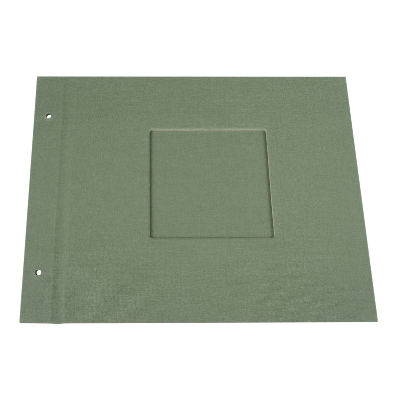 Goldbuch DIY Fotóalbum Bella Vista Pasztell Zöld vászon borító 30x26-2