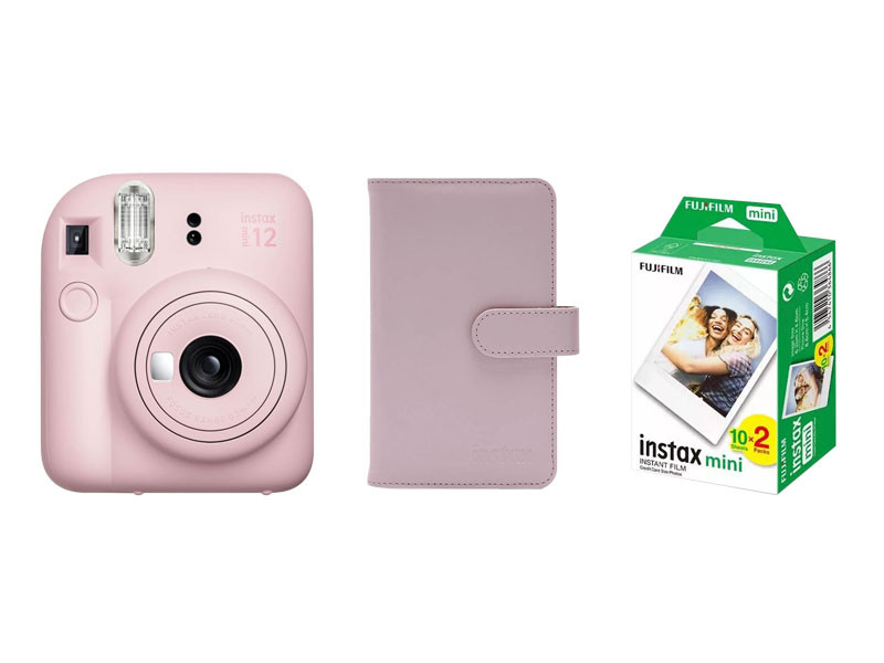 Fujifilm Instax Mini 12 Blossom pink csomag-0