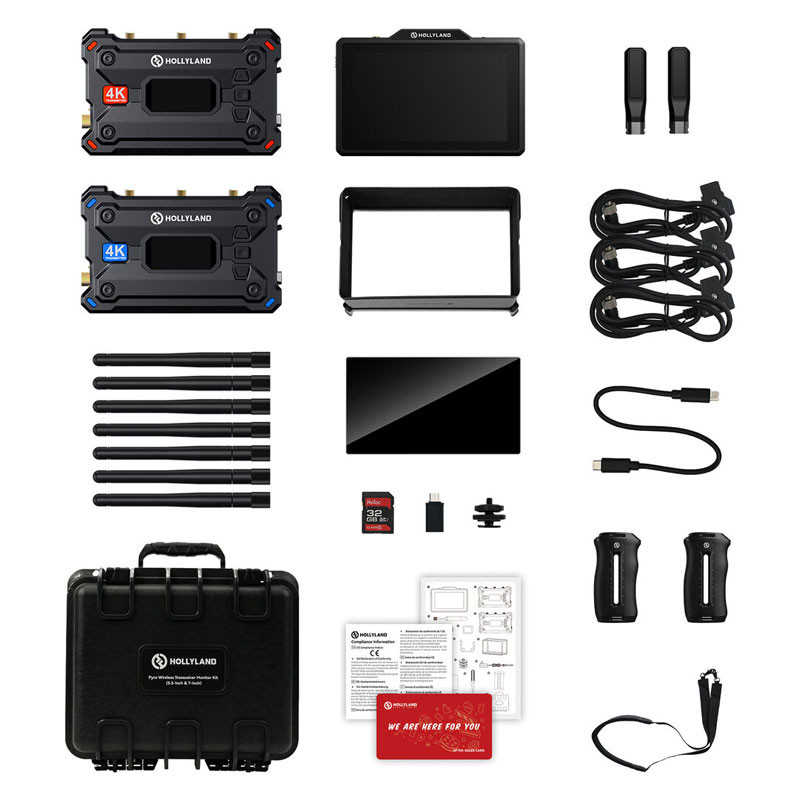 Hollyland Pyro 5 & S Video Transmission & Monitoring Kit-1