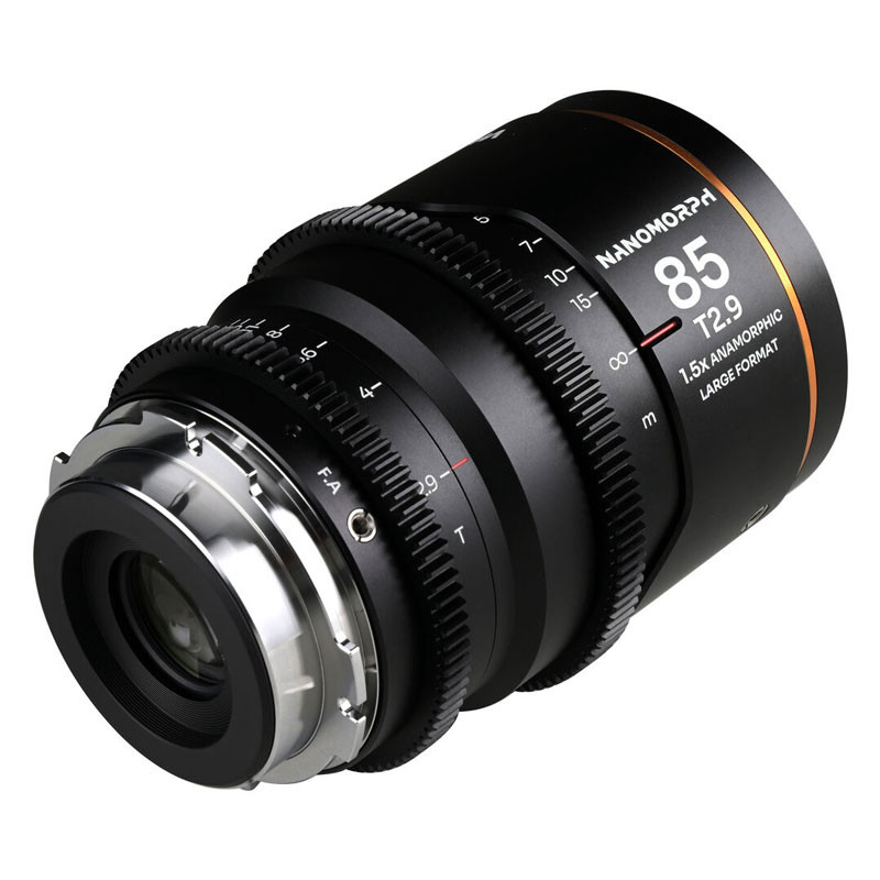 Laowa Nanomorph LF 85mm T2.9 1.5X (Amber) ARRI PL + EF-1