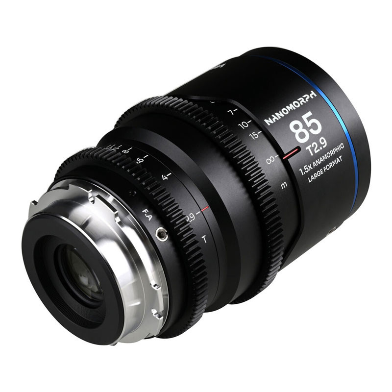 Laowa Nanomorph LF 85mm T2.9 1.5X (Blue) ARRI PL + EF-1