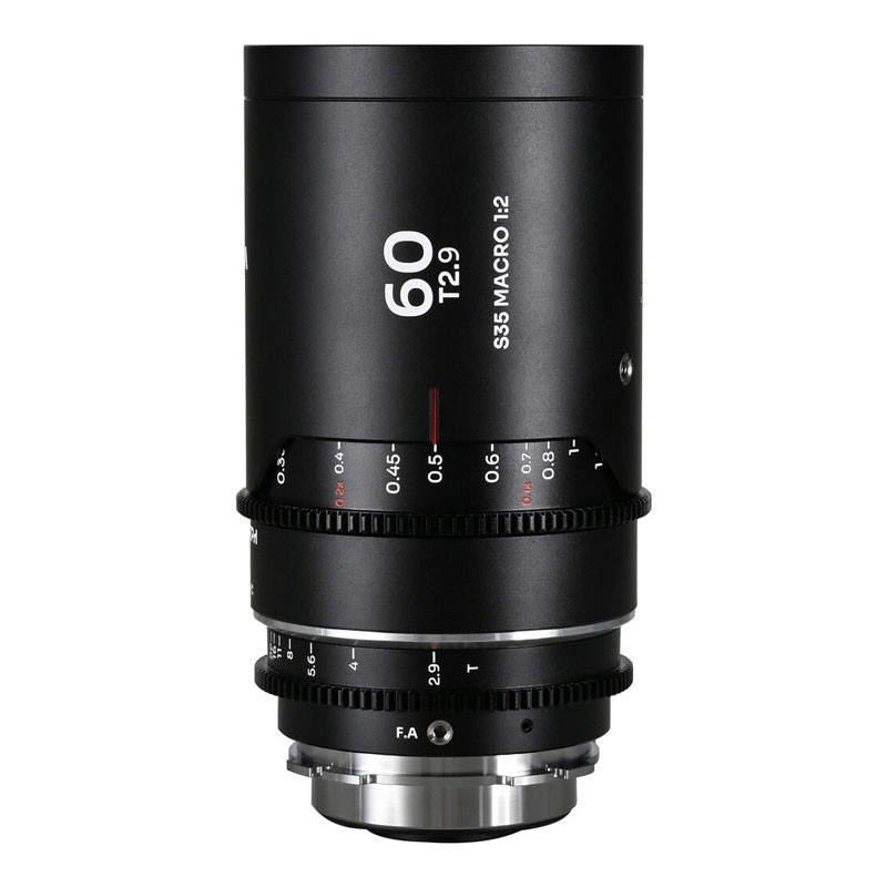 Laowa Nanomorph 60mm T2.9 1.5X S35 Macro 1:2 (Silver) ARRI PL + EF-0