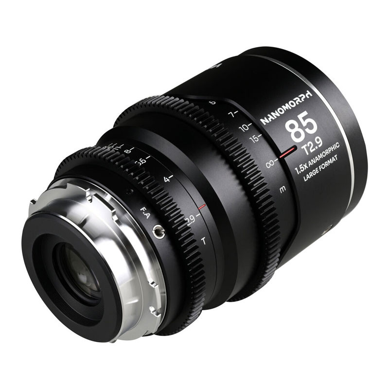 Laowa Nanomorph LF 85mm T2.9 1.5X (Silver) ARRI PL + EF-1
