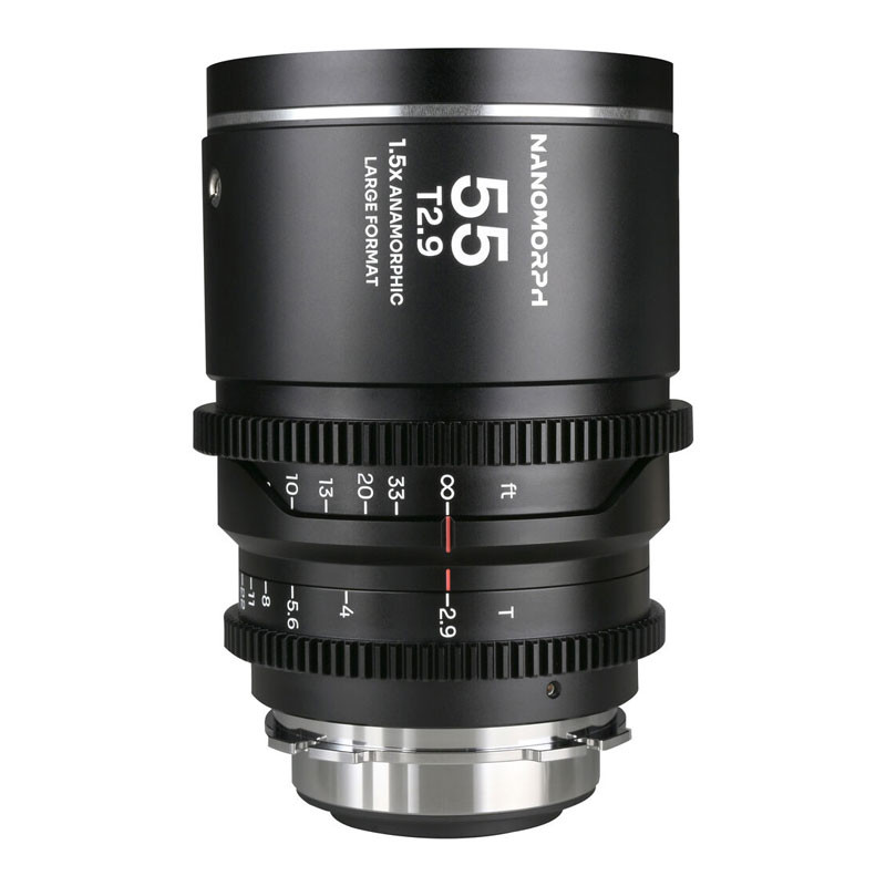 Laowa Nanomorph LF 55mm T2.9 1.5X (Silver) ARRI PL + EF-0