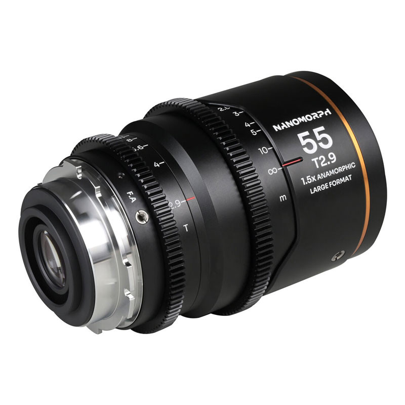 Laowa Nanomorph LF 55mm T2.9 1.5X (Amber) ARRI PL + EF-1