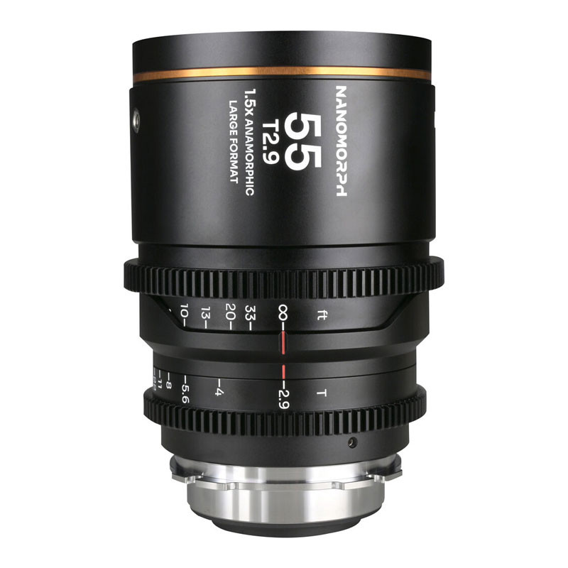 Laowa Nanomorph LF 55mm T2.9 1.5X (Amber) ARRI PL + EF-0