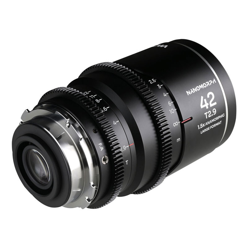 Laowa Nanomorph LF 42mm T2.9 1.5X (Silver) ARRI PL + EF-1