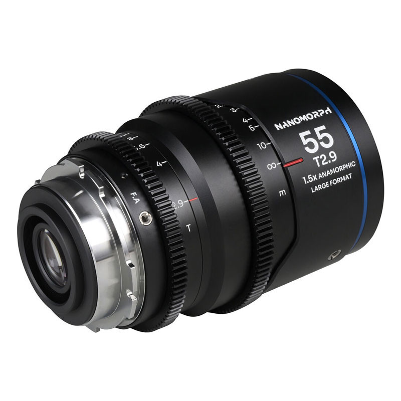 Laowa Nanomorph LF 55mm T2.9 1.5X (Blue) ARRI PL + EF-1