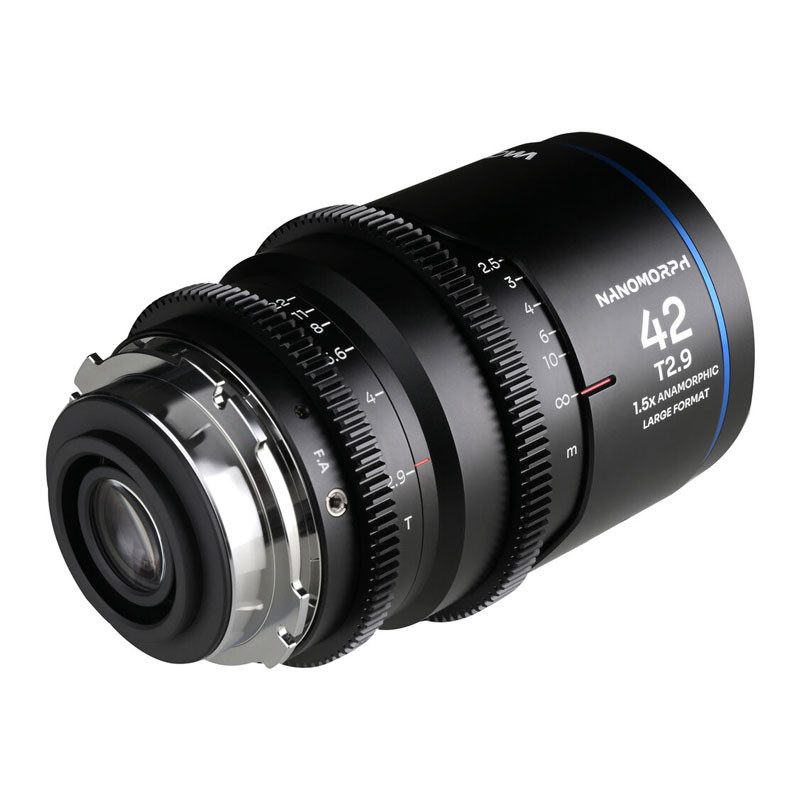 Laowa Nanomorph LF 42mm T2.9 1.5X (Blue) ARRI PL + EF-1