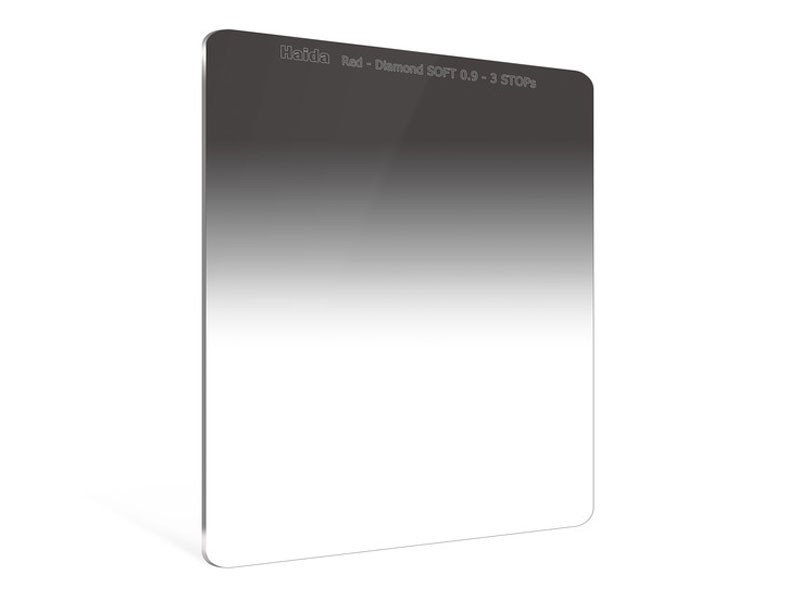 Haida 63047 Red-Diamond Soft Grad ND0.9 Filter 150x170mm-0