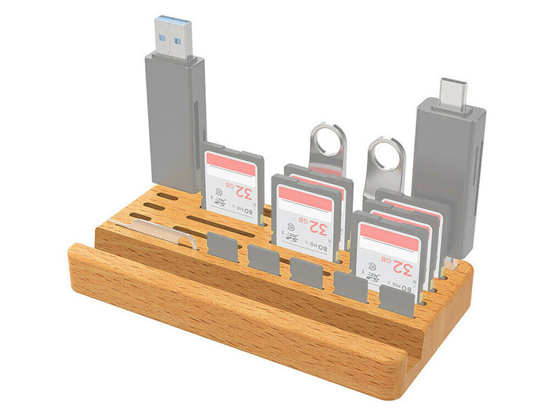 JJC UMS-2 memóriakártya, pendrive és telefontartó-0