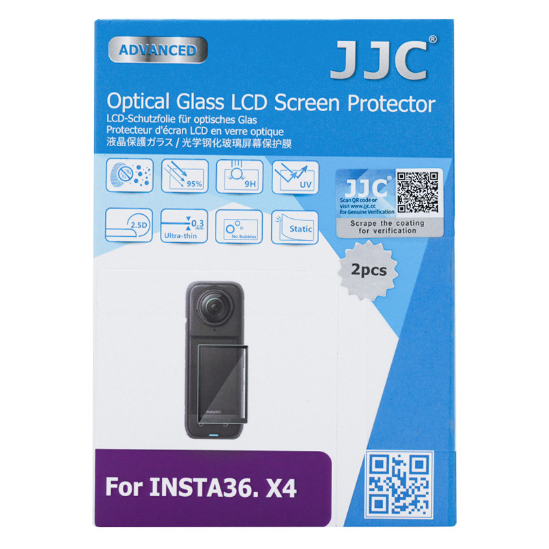 JJC GSP-X4K2 képernyővédő Insta360 X4, X5-höz-0