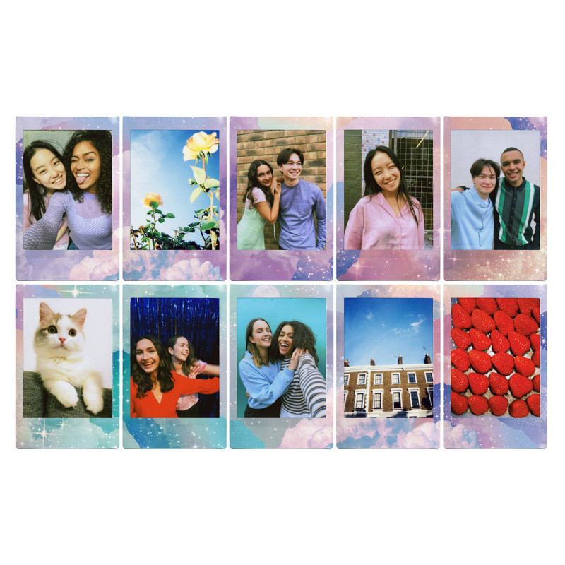 Fujifilm Instax Mini fényes instant film, Pastel Galaxy (10 darabos csomag)-2