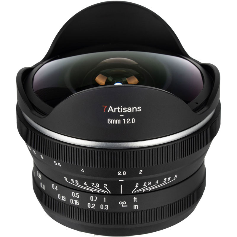 7Artisans 6mm F2.0 objektív (Sony E bajonett)-1