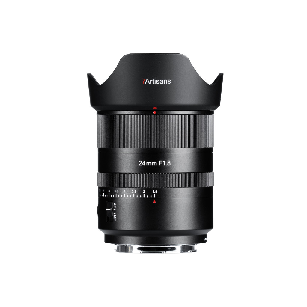 7Artisans AF 24mm F1.8 objektív (Leica L bajonett) fekete-0