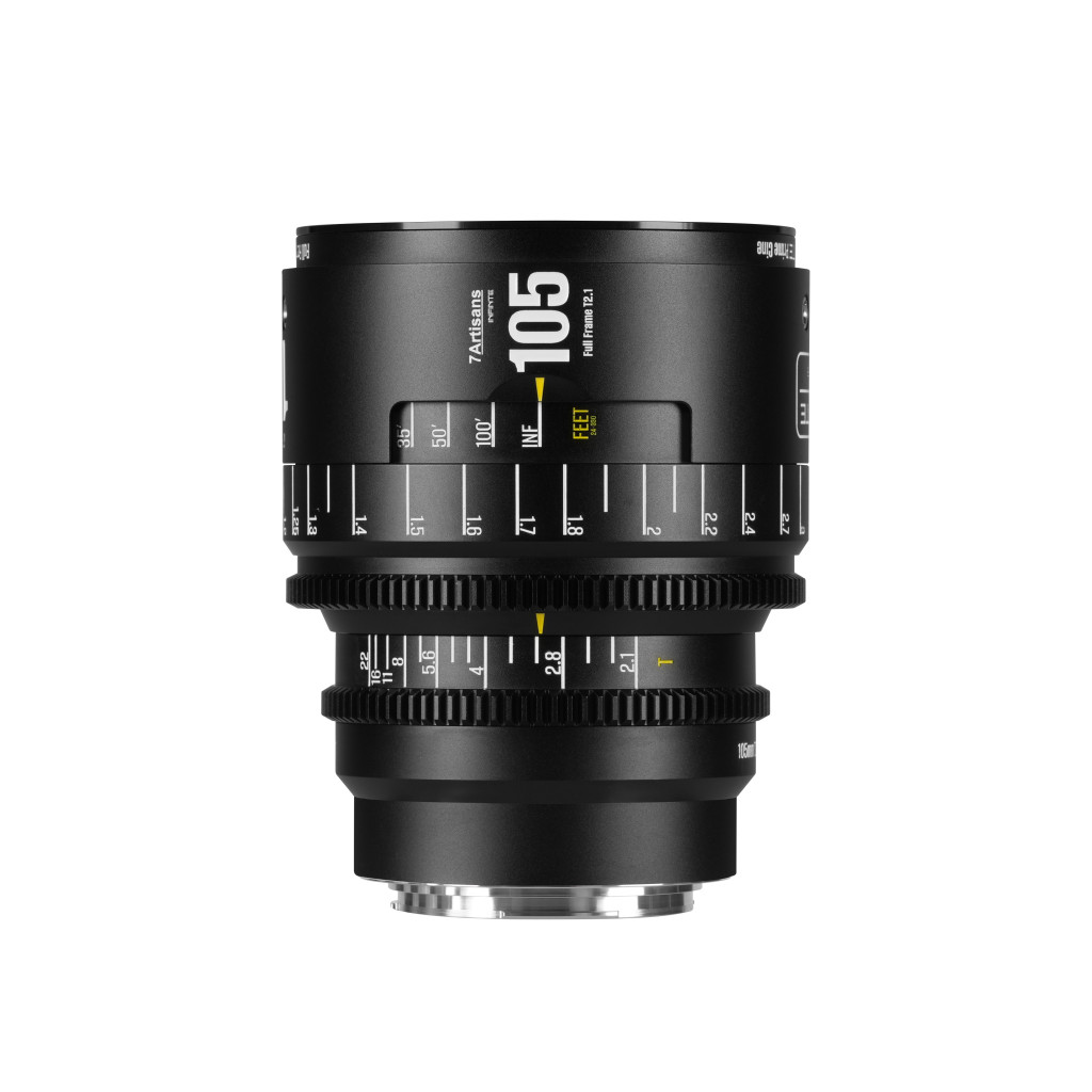 7Artisans 105mm T2.1 Infinte (EF bajonett) FF CINE objektív (fekete)-0