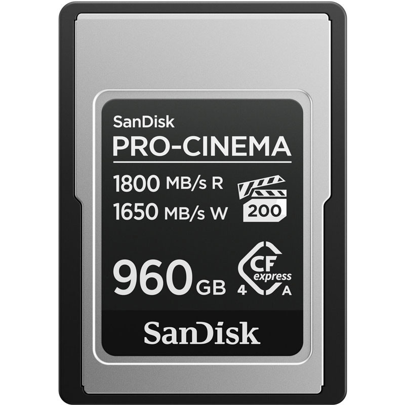 Sandisk 960GB Pro-Cinema CFExpress Type A memóriakártya-0