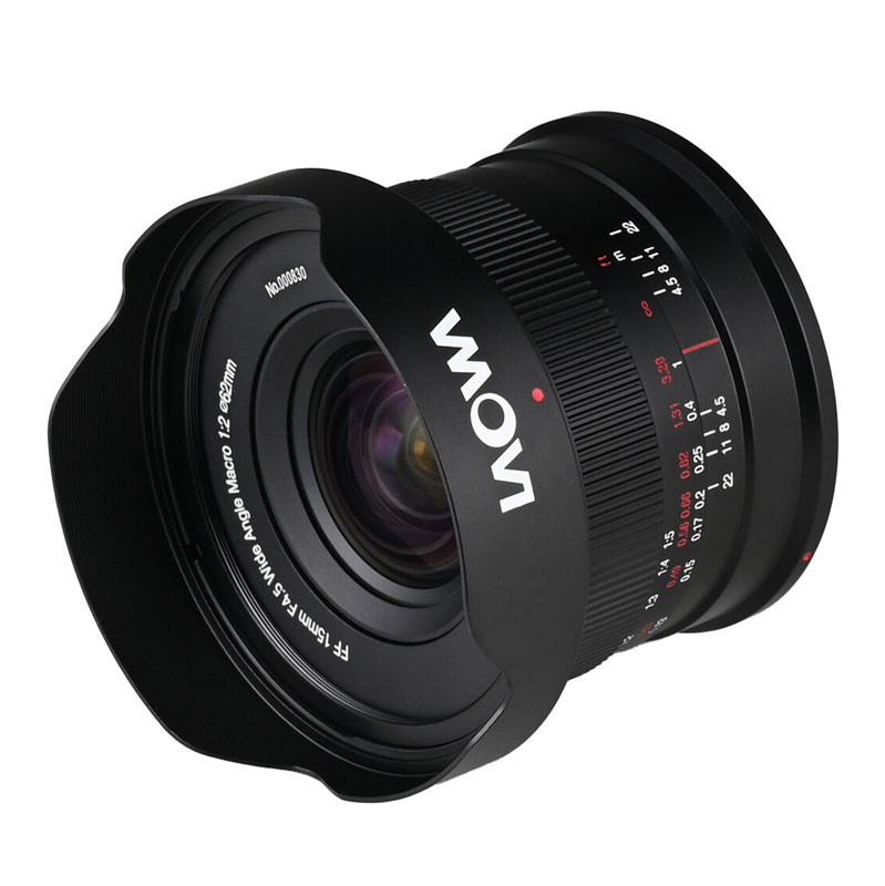 Laowa 15mm f/4.5 0.5X Wide Angle Macro objektív (Auto Aperture) - Canon EF-1