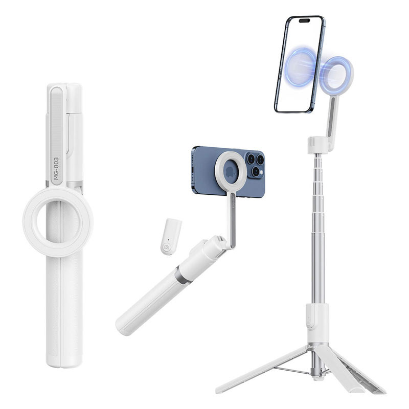 Ulanzi PRO Mágneses Selfiebot (Fehér)-3