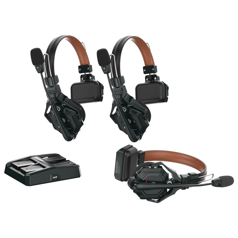Hollyland Solidcom C1 Pro Wireless Intercom System with 3 ENC Headset-0
