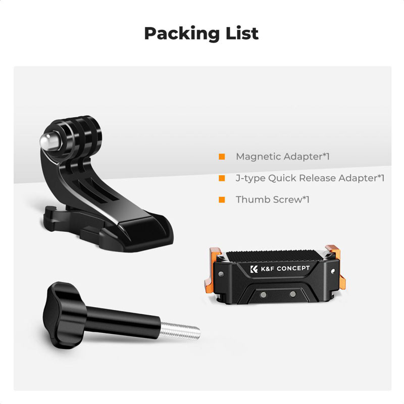 K&F Concept DJI Action 3/4/5 Pro mágneses rögzítő adapter-5