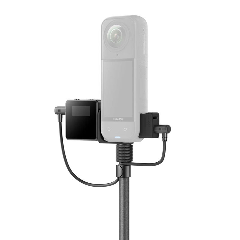 Insta 360 X5 Invisible Mic Cold Shoe for Rode Mic-2