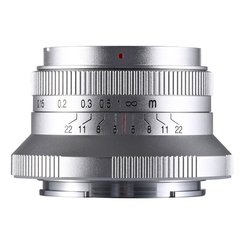 Laowa FF Auto Aperture 15mm f/5 Cookie objektív Sony E (Ezüst)-0