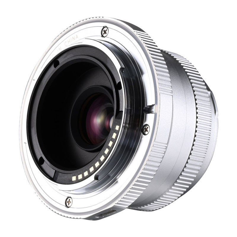 Laowa FF Auto Aperture 15mm f/5 Cookie objektív Sony E (Ezüst)-2