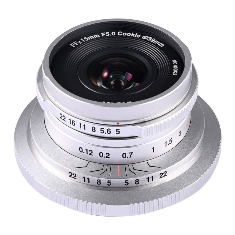 Laowa FF 15mm f/5 Cookie objektív Leica L ezüst-1