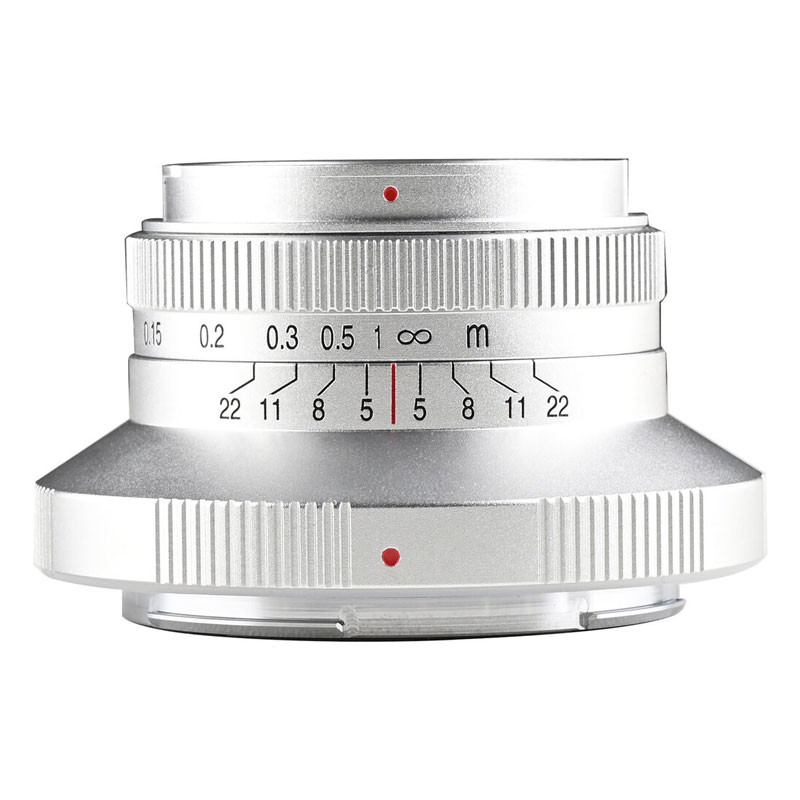 Laowa FF Auto Aperture 15mm f/5 Cookie objektív Nikon Z (Ezüst)-0