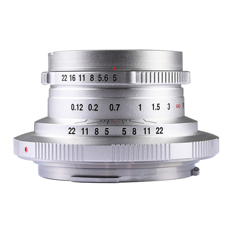 Laowa FF 15mm f/5 Cookie objektív Canon RF (Ezüst)-0