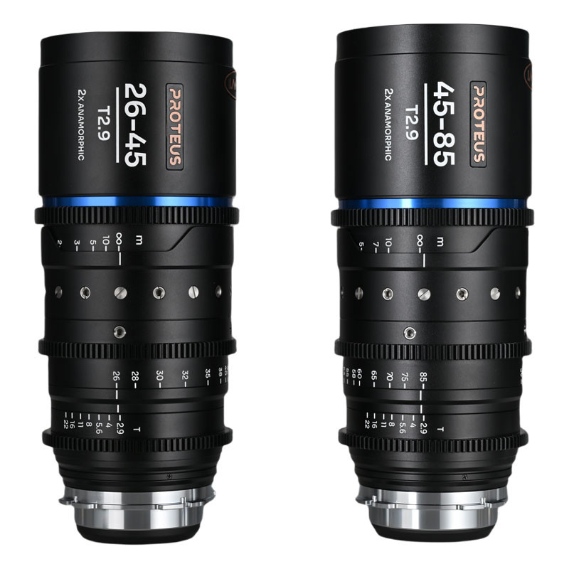 Laowa Proteus Zoom 2X Anamorphic objektív csomag (26-45mm, 45-85mm) - Blue (Meters) ARRI PL + EF-0