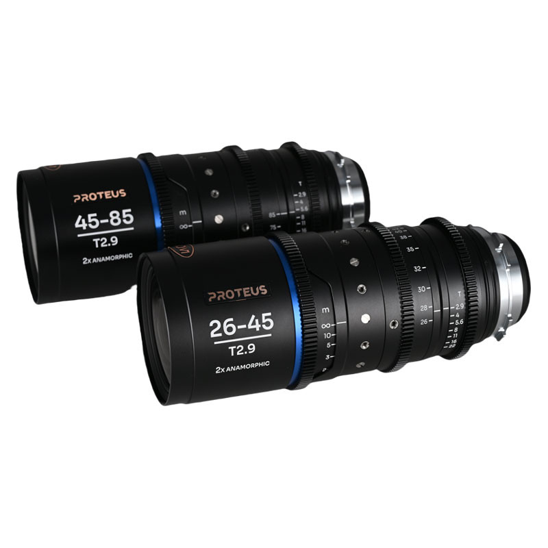 Laowa Proteus Zoom 2X Anamorphic objektív csomag (26-45mm, 45-85mm) - Blue (Meters) ARRI PL + EF-1